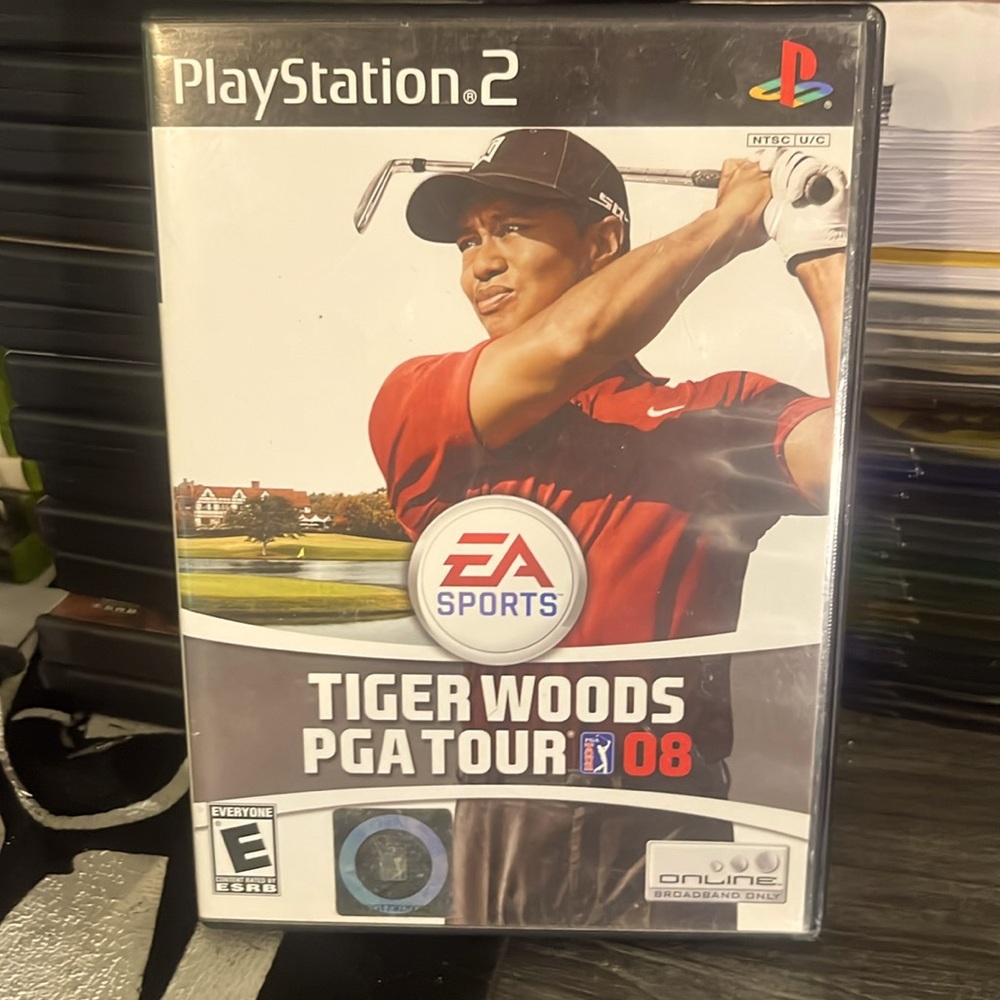PS2- Tiger Woods PGA Tour 08